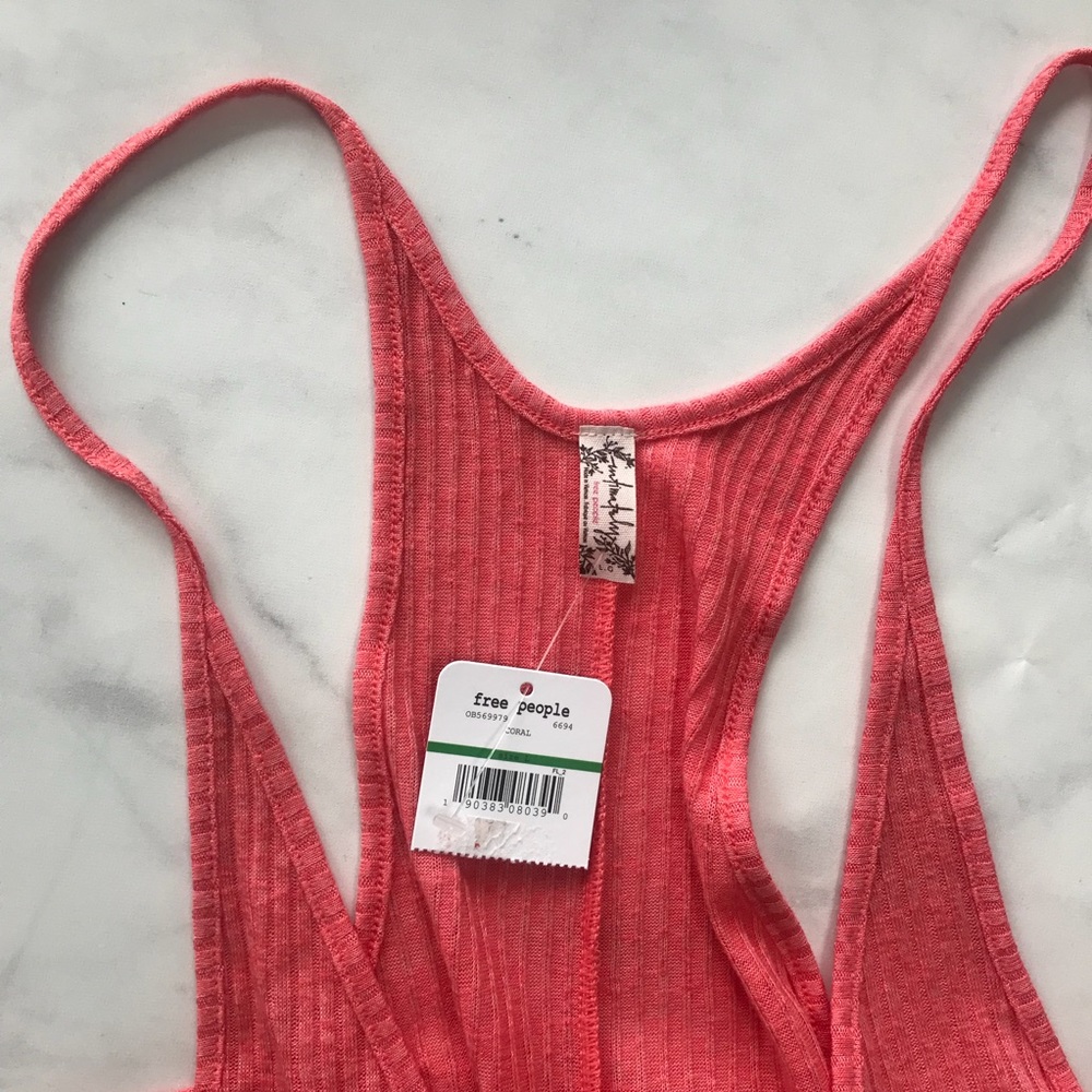 NWT Free People Ribbed Intimately Tank - Picture 4 of 5